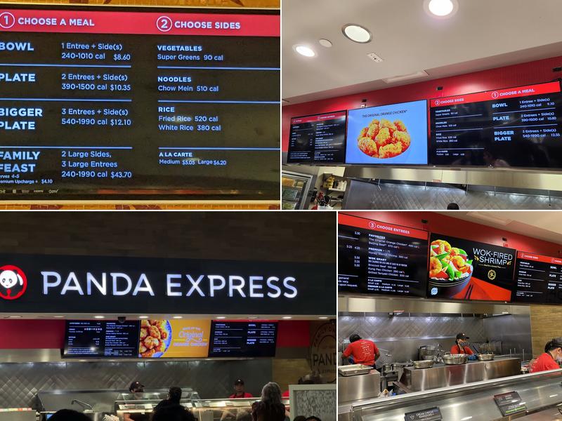 Panda Express Menu