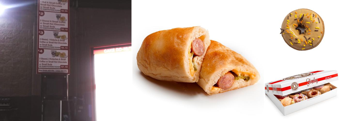 Shipley Do-Nuts Menu