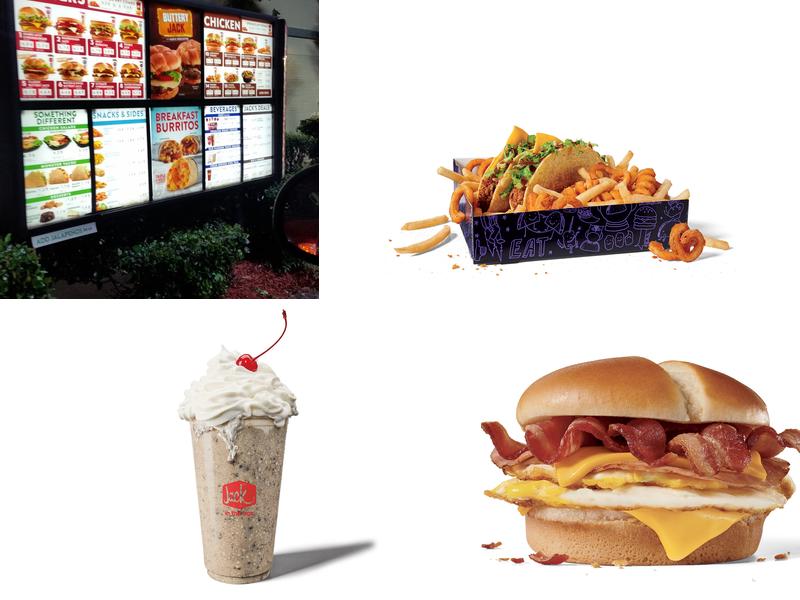 Jack in the Box Menu
