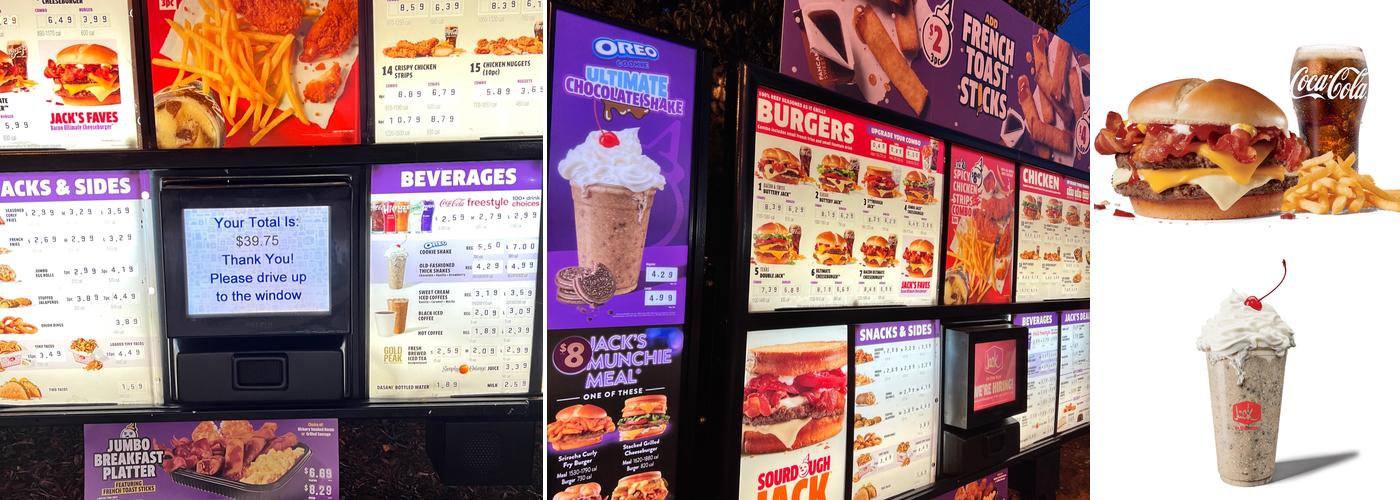 Jack in the Box Menu