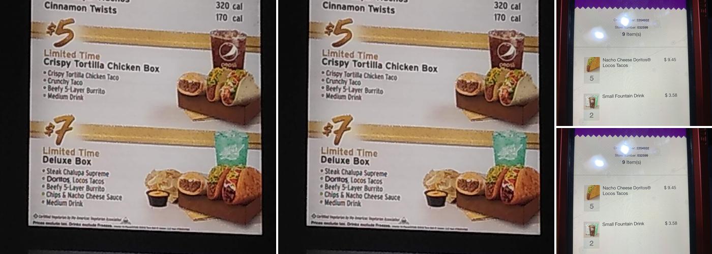 Taco Bell Menu