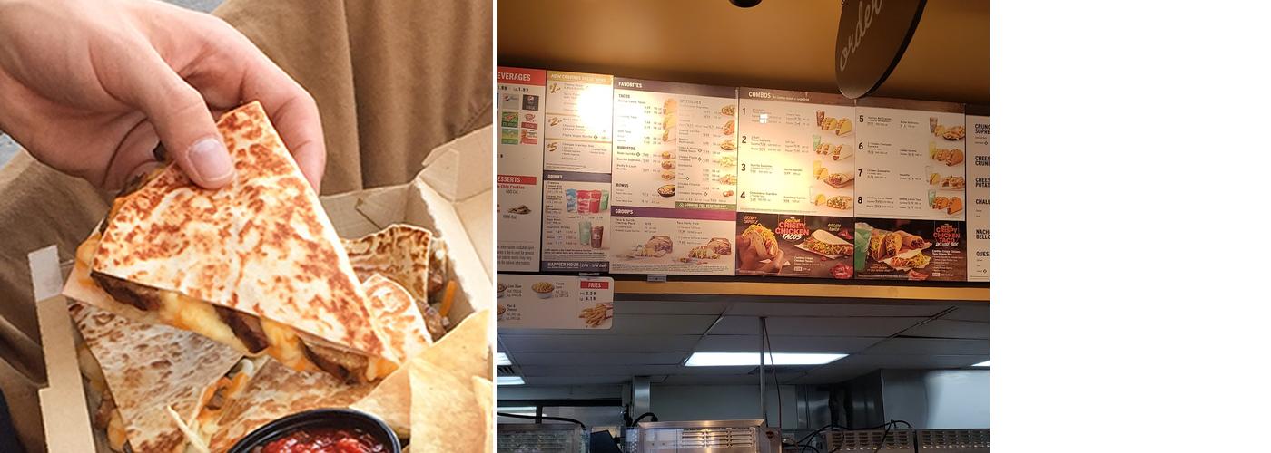 Taco Bell Menu
