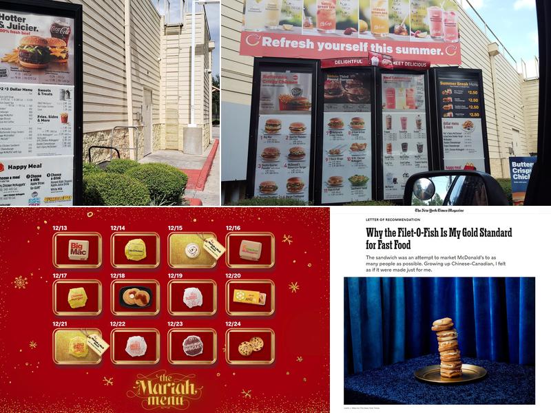 McDonald’s Menu