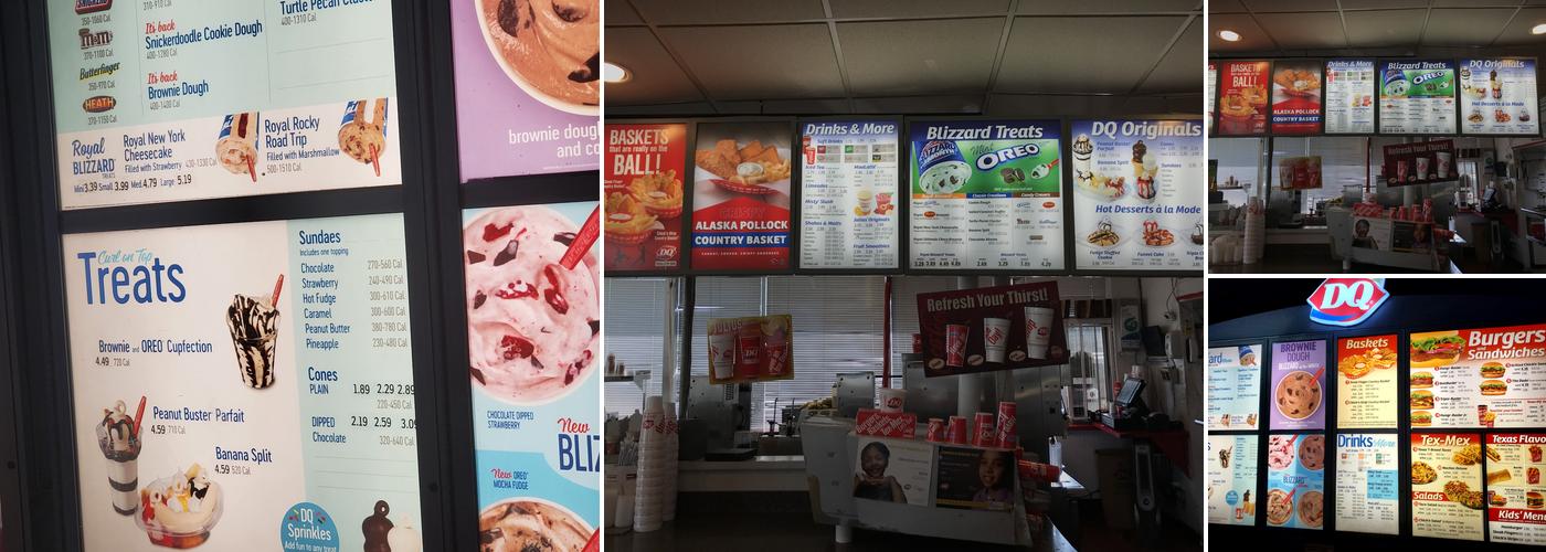 Dairy Queen Menu