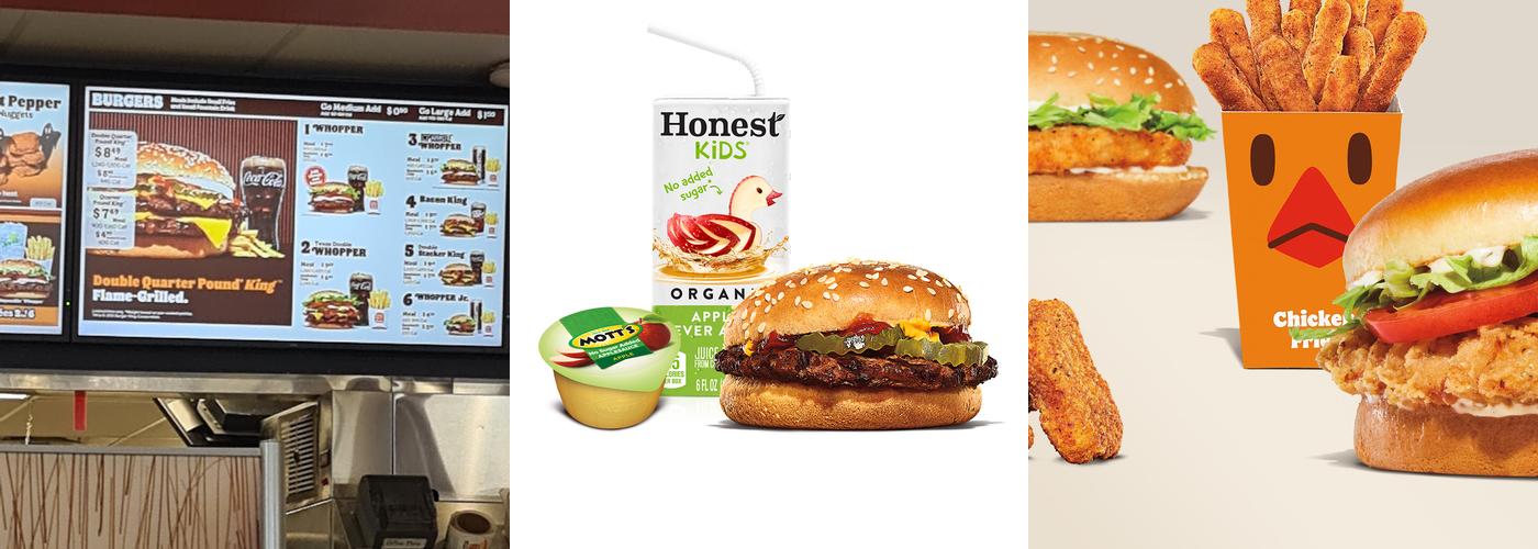 Burger King Menu