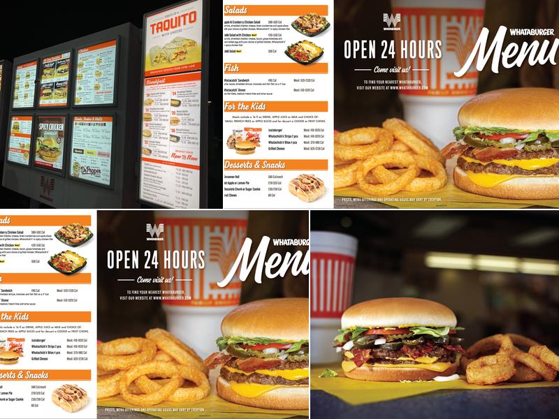 Whataburger Menu