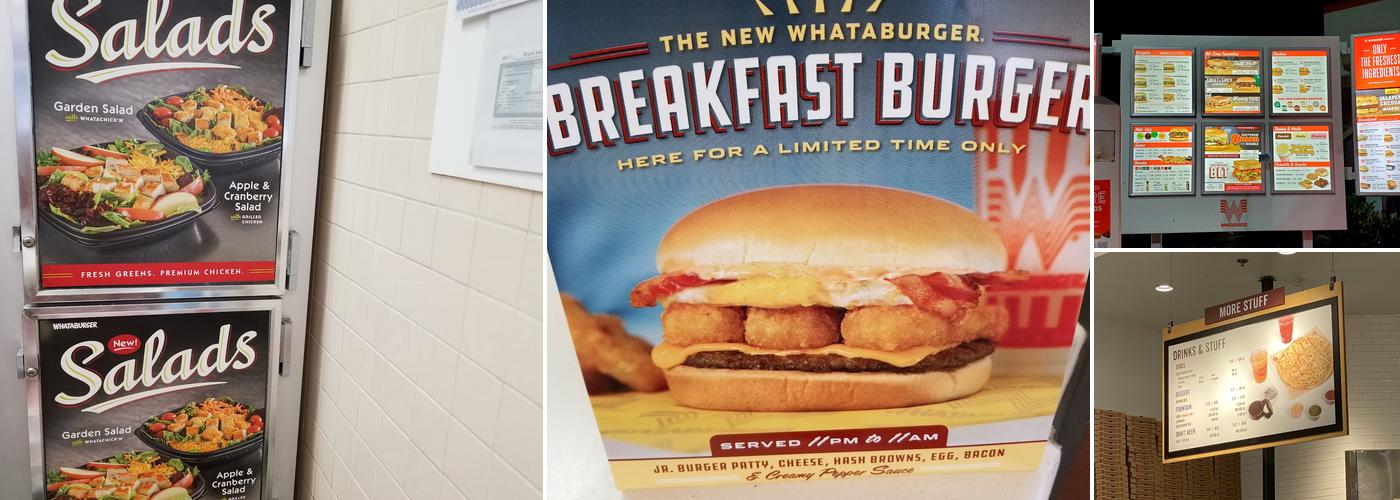 Whataburger Menu