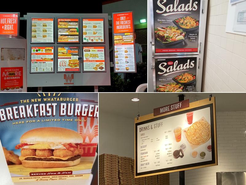 Whataburger Menu