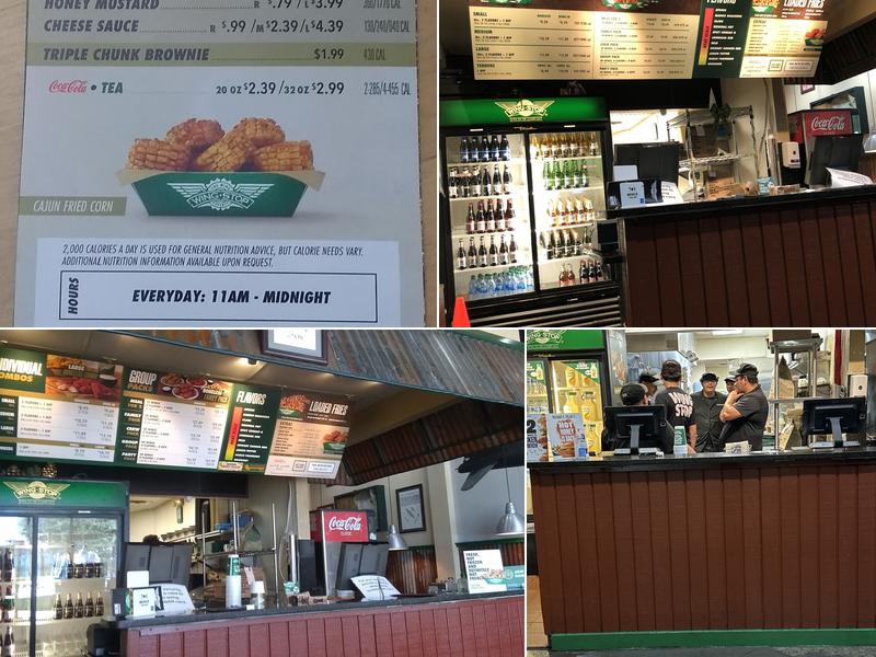 Wingstop Menu