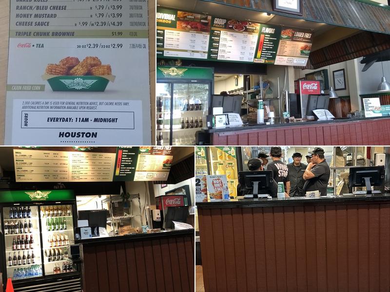Wingstop Menu