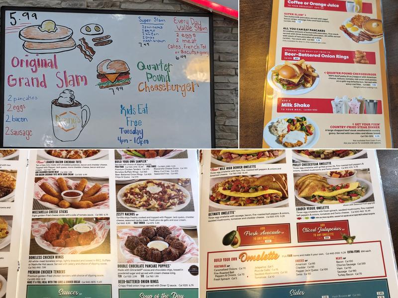 Denny's Menu