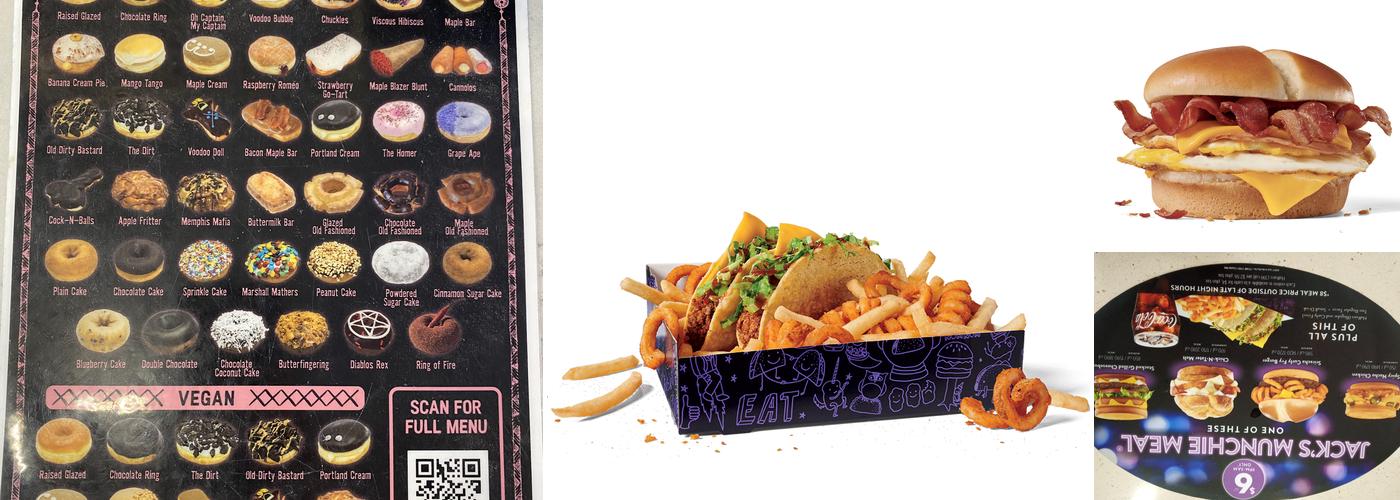 Jack in the Box Menu