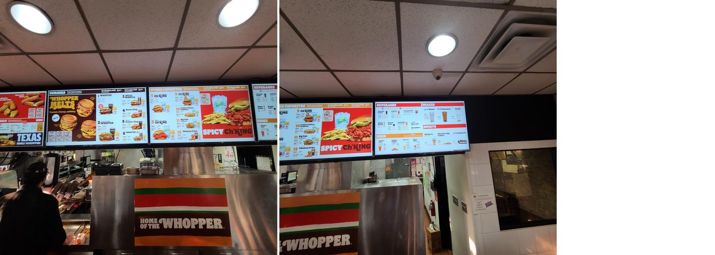 Burger King Menu