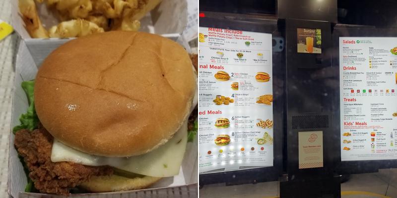 Chick-fil-A Menu