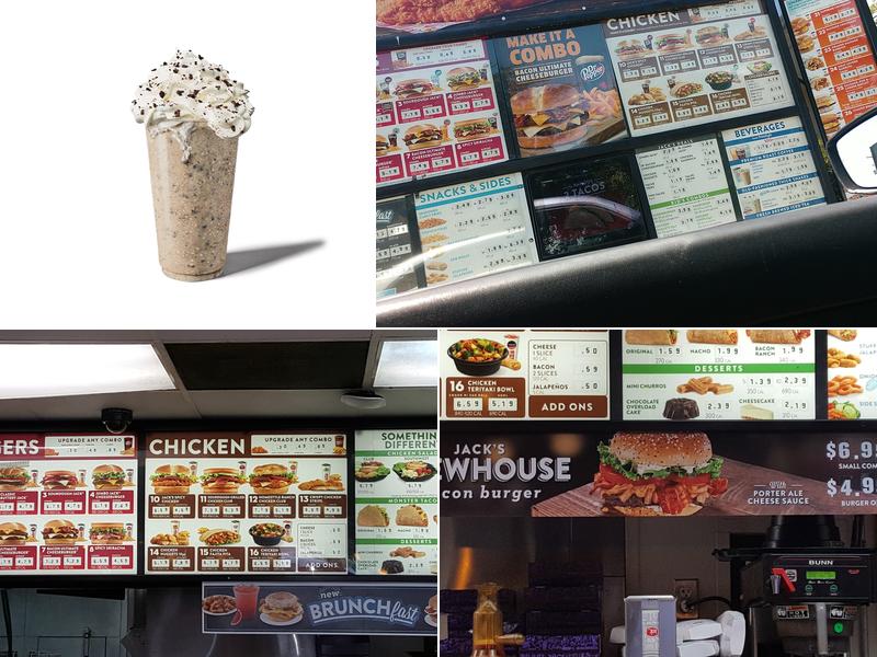 Jack in the Box Menu