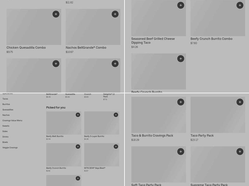 Taco Bell Menu