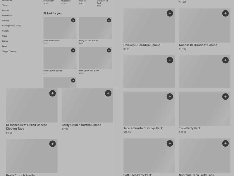 Taco Bell Menu