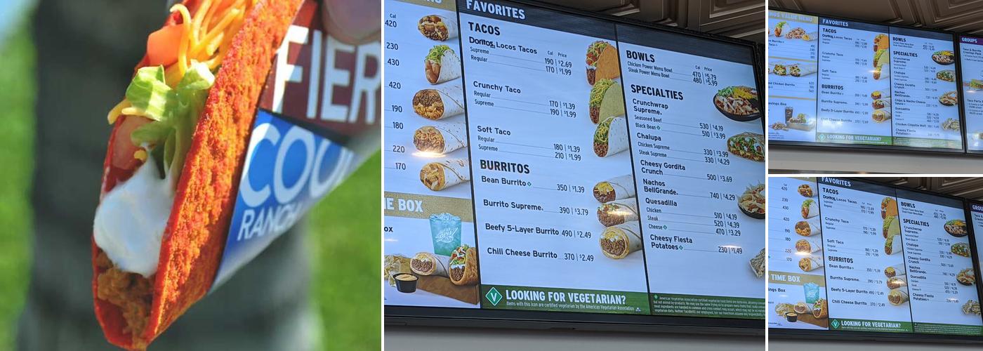 Taco Bell Menu
