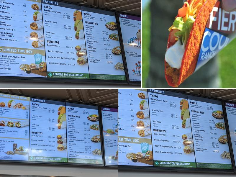 Taco Bell Menu