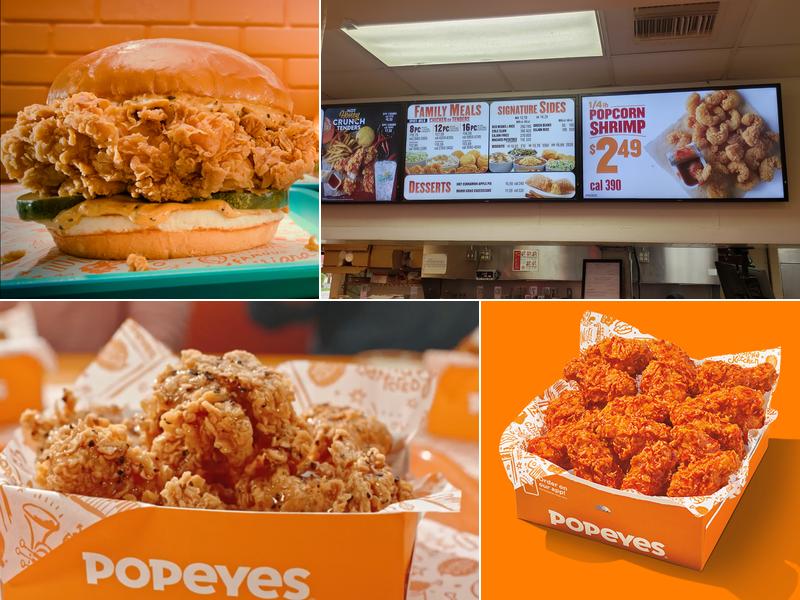 Popeyes Louisiana Kitchen Menu