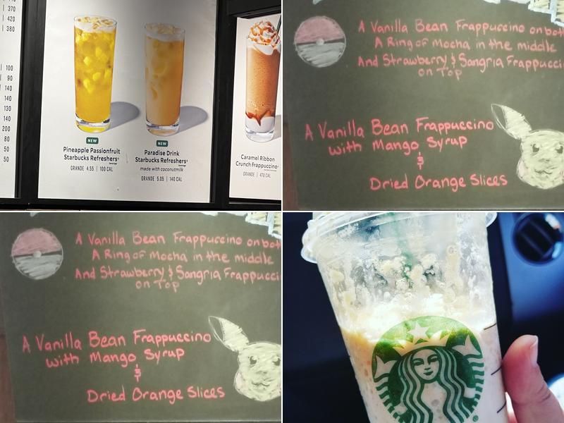 Starbucks Menu