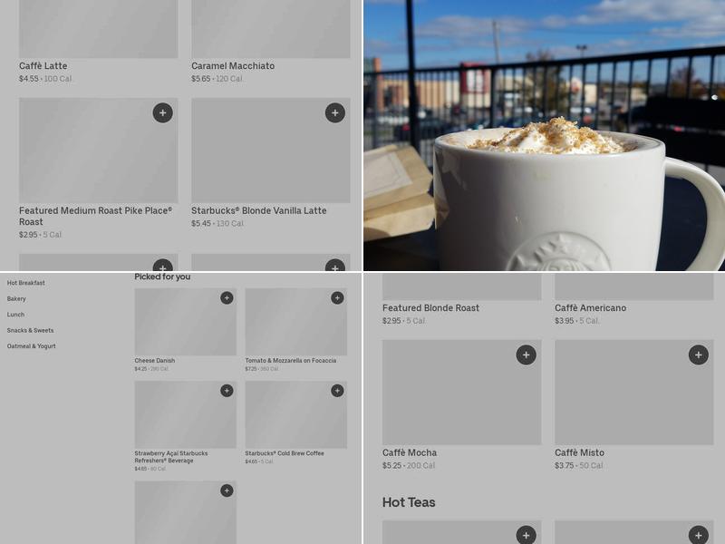Starbucks Menu