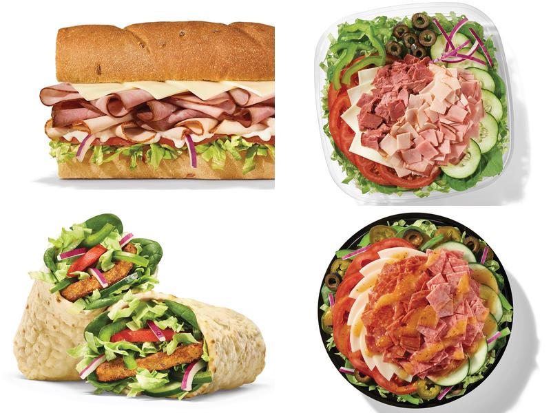 Subway Menu