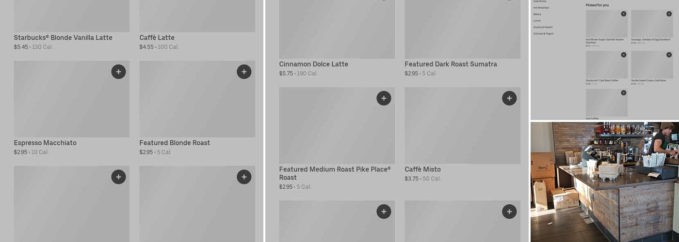 Starbucks Menu