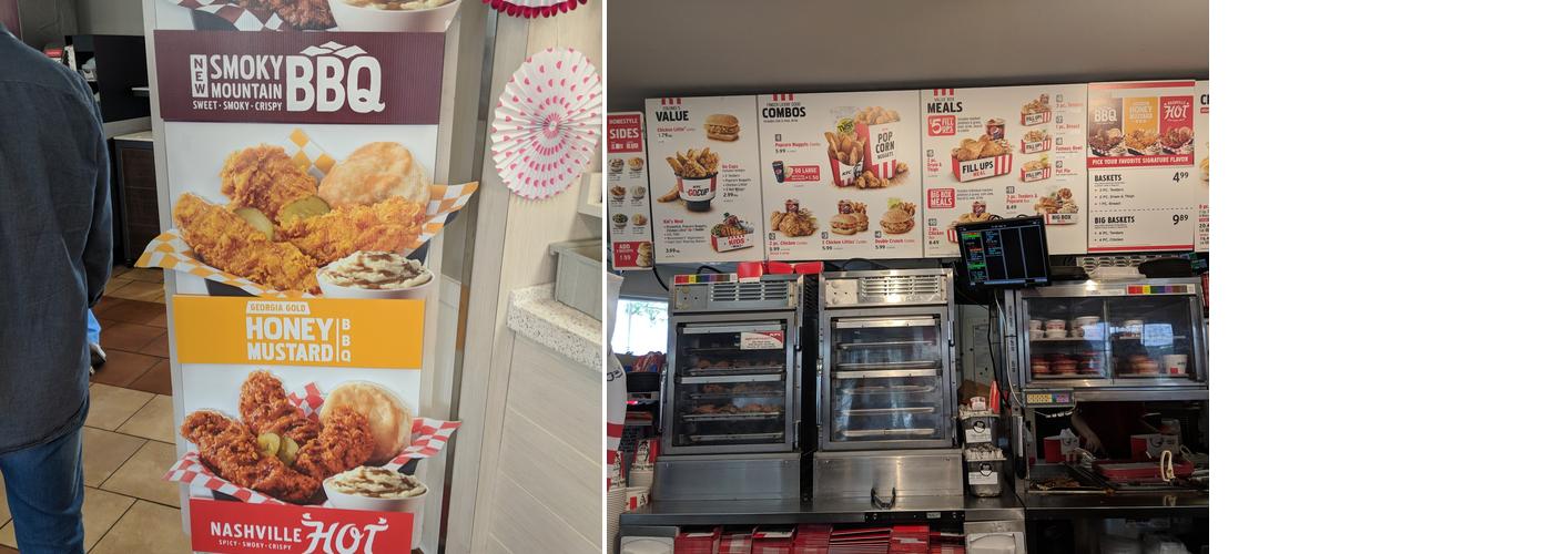 KFC Menu