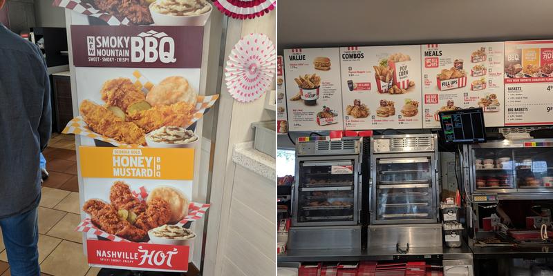 KFC Menu
