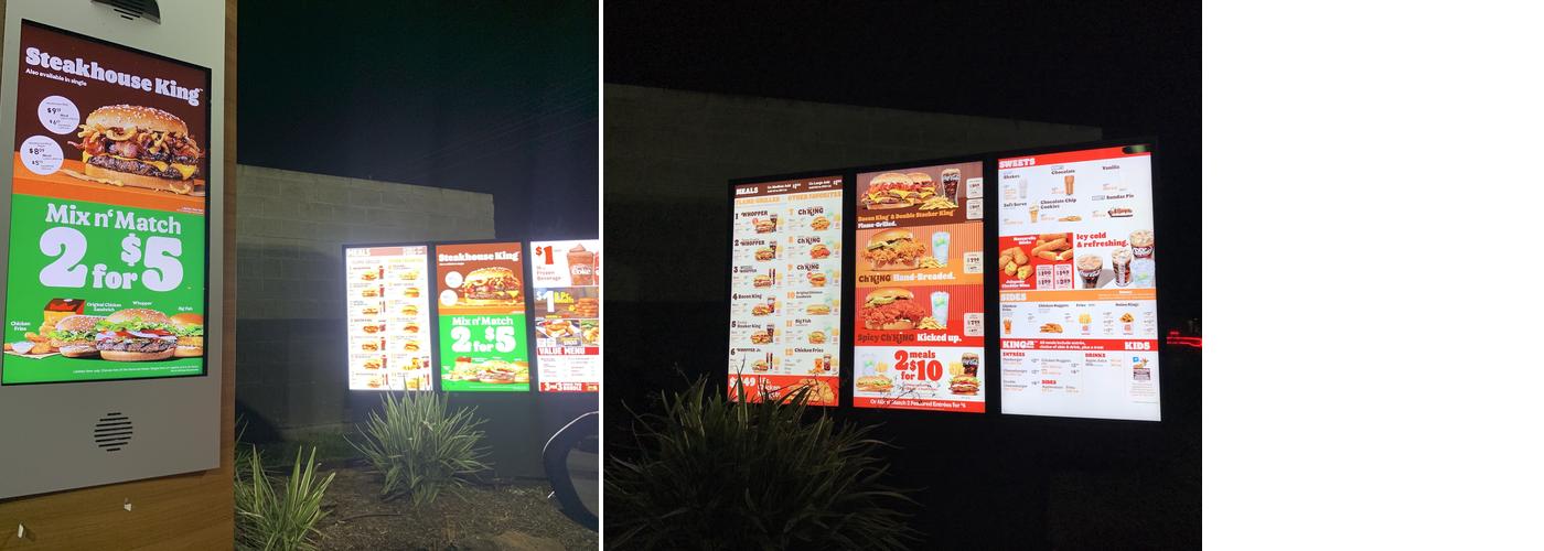 Burger King Menu