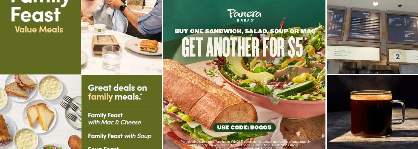 Panera Bread Menu