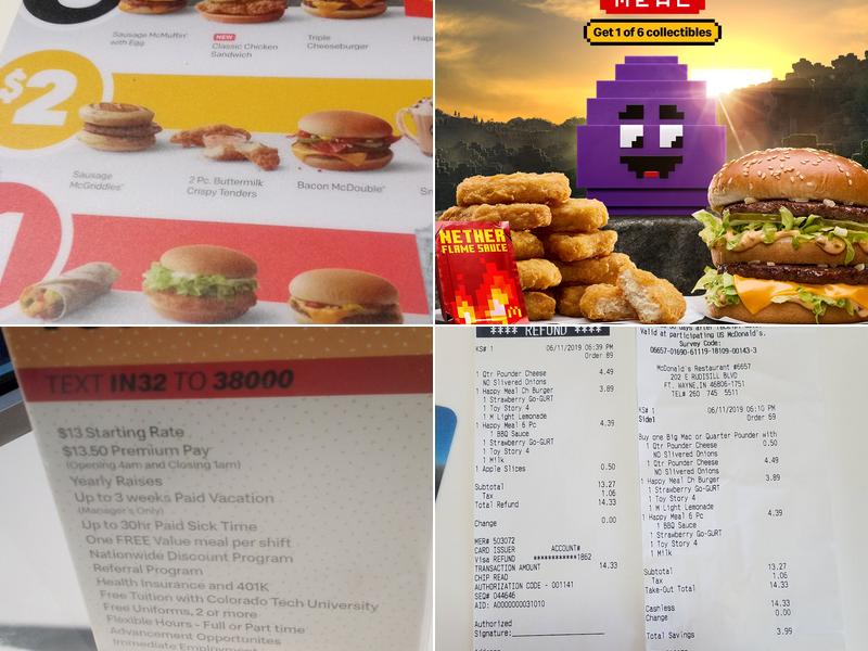 McDonald's Menu