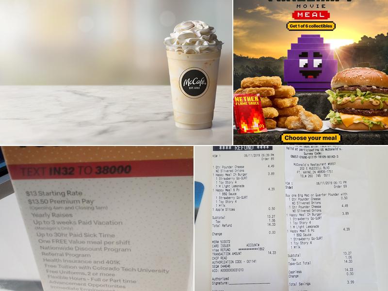McDonald's Menu