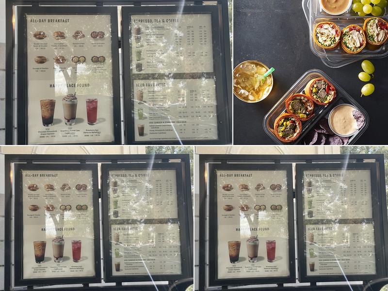 Starbucks Menu