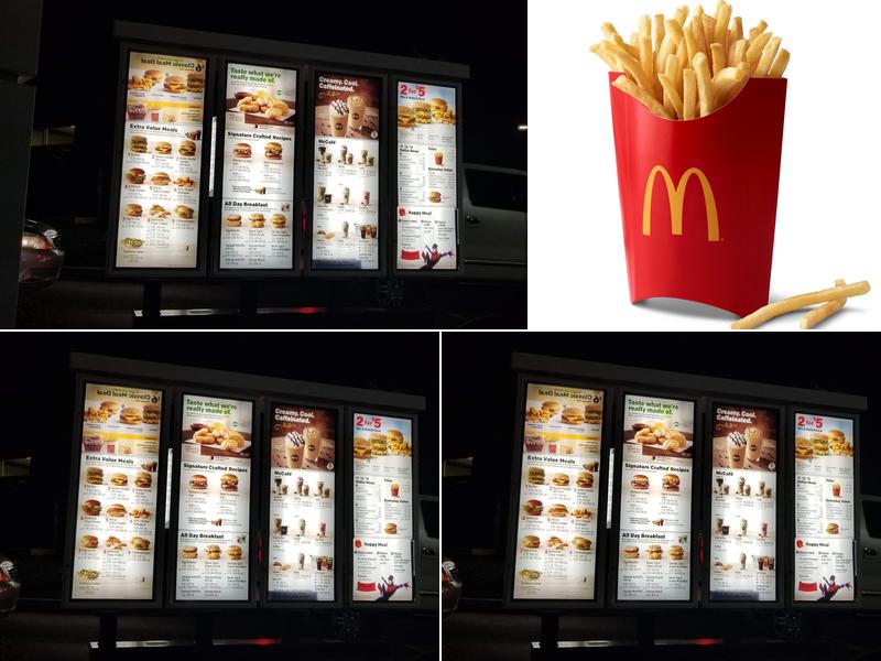 McDonald's Menu