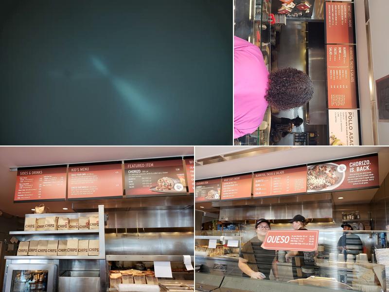 Chipotle Mexican Grill Menu