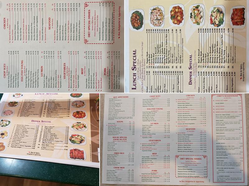 Chopsticks Menu