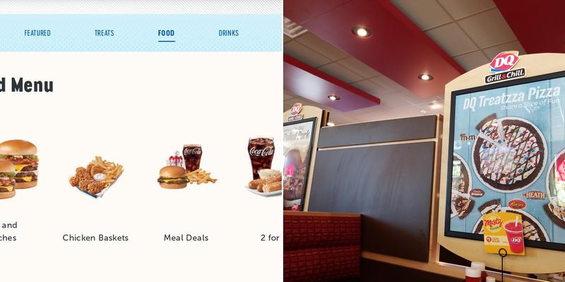 Dairy Queen Grill & Chill Menu