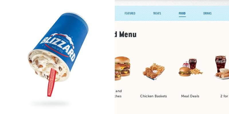 Dairy Queen Grill & Chill Menu