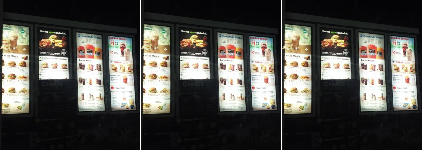 McDonald's Menu