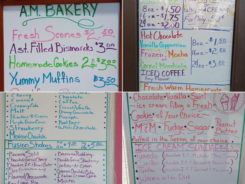 Sundees Menu