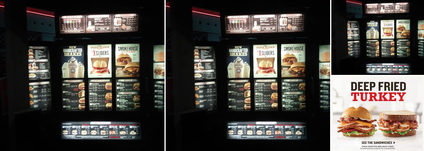 Arby's Menu