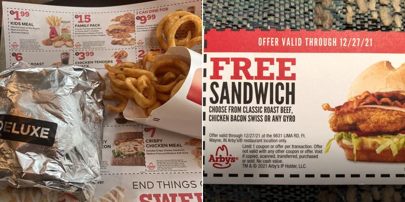 Arby's Menu