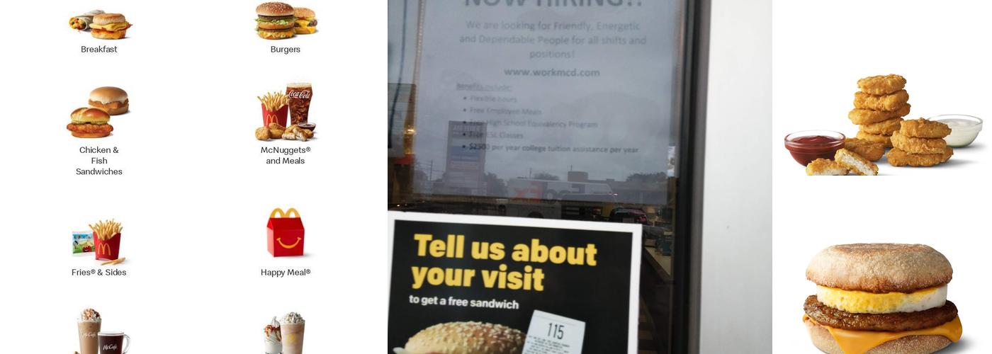 McDonald's Menu
