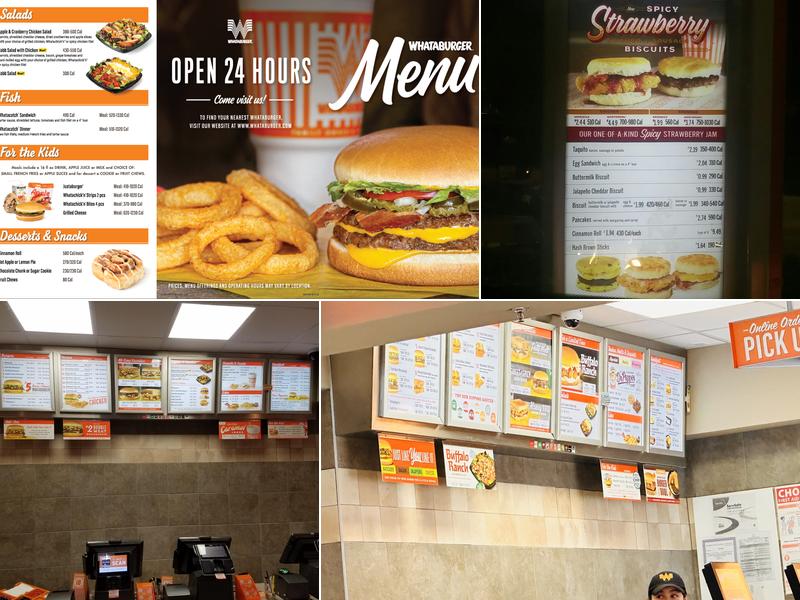 Whataburger Menu