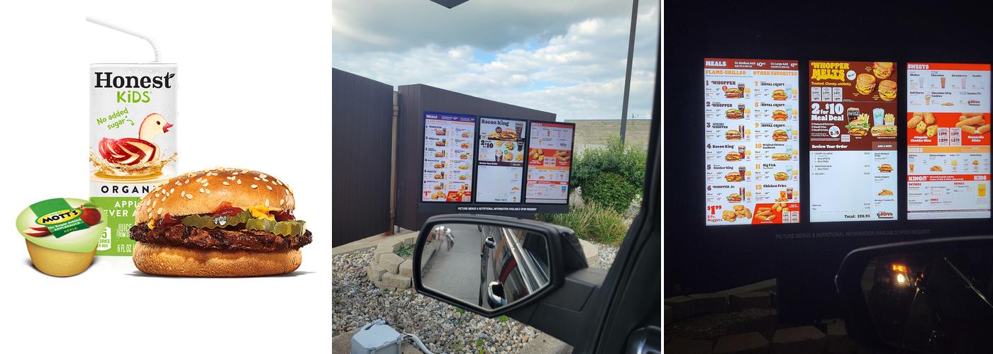Burger King Menu