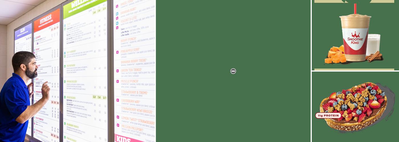 Smoothie King Menu