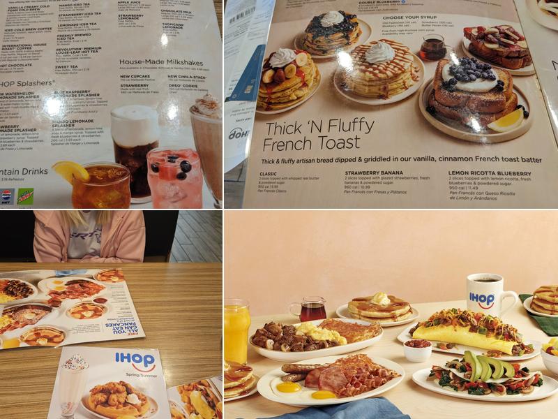 IHOP Menu