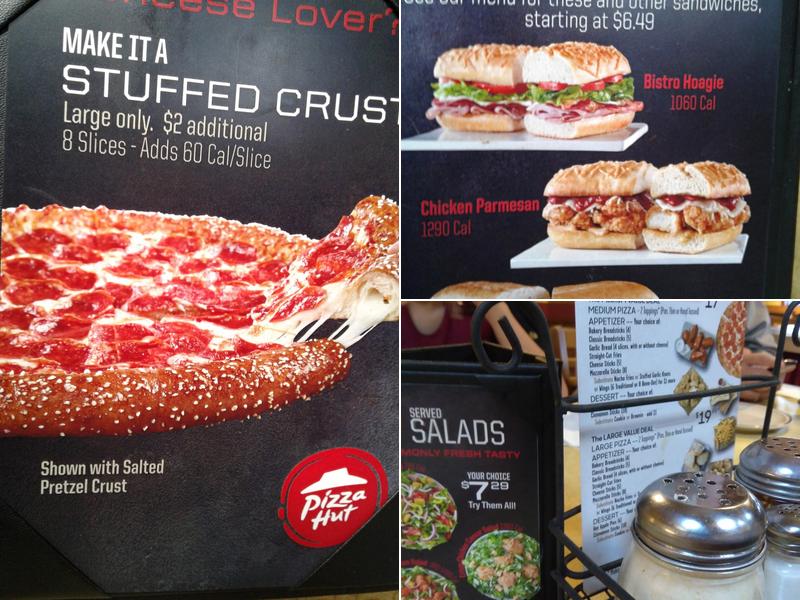 Pizza Hut Menu